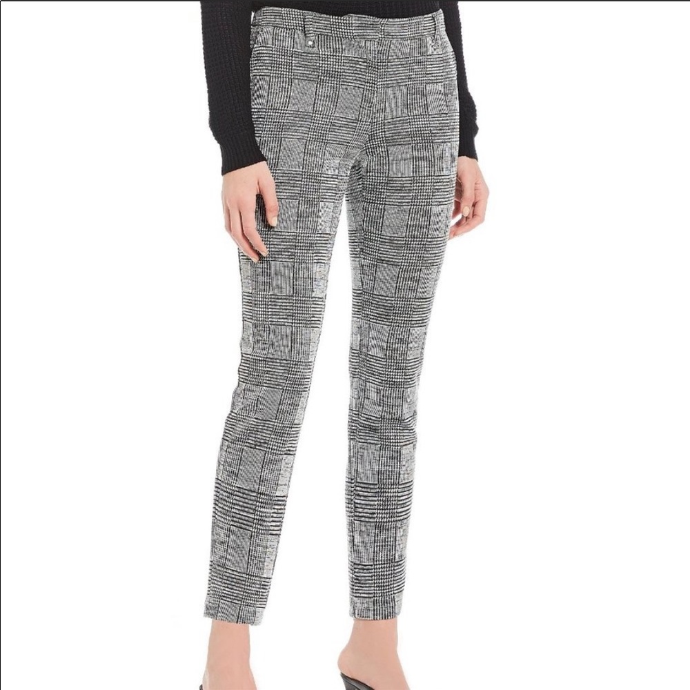 Jones New York Women’s Ella Ankle Pant Blk/whte 10